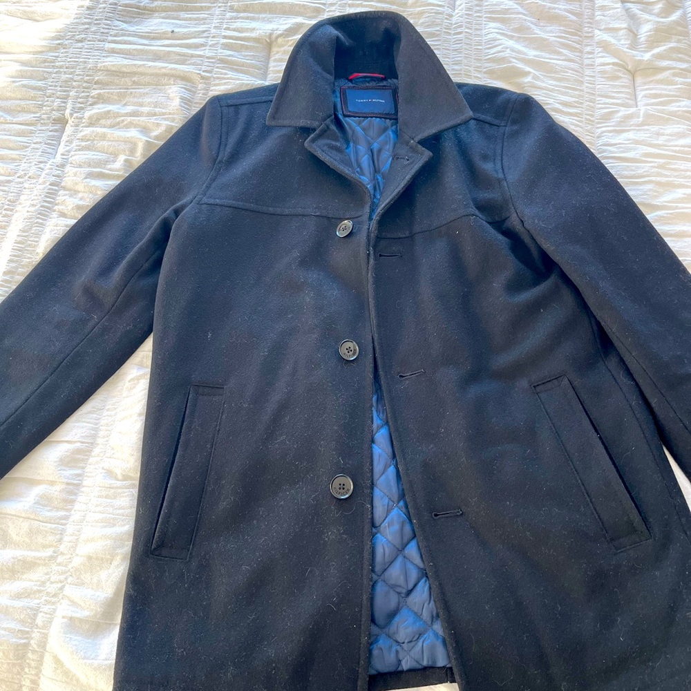 Tommy Hilfiger Wool Peacoat